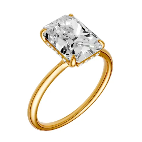 radiant-14k yellow gold|radiant-18k yellow gold