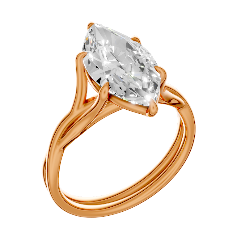 marquise-14k rose gold|marquise-18k rose gold