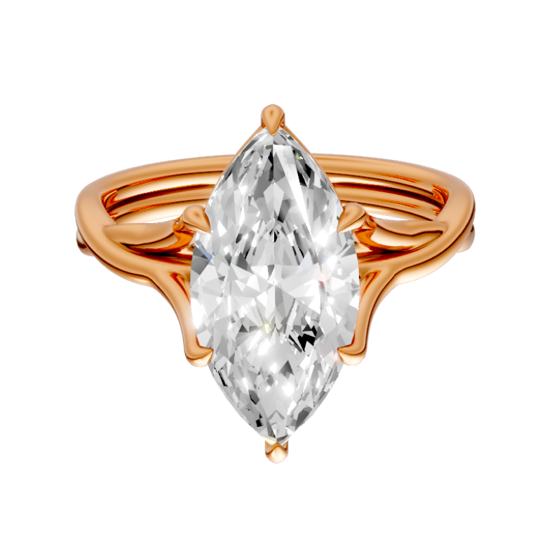 marquise-14k rose gold|marquise-18k rose gold