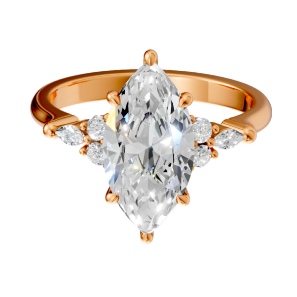 marquise-14k rose gold|marquise-18k rose gold